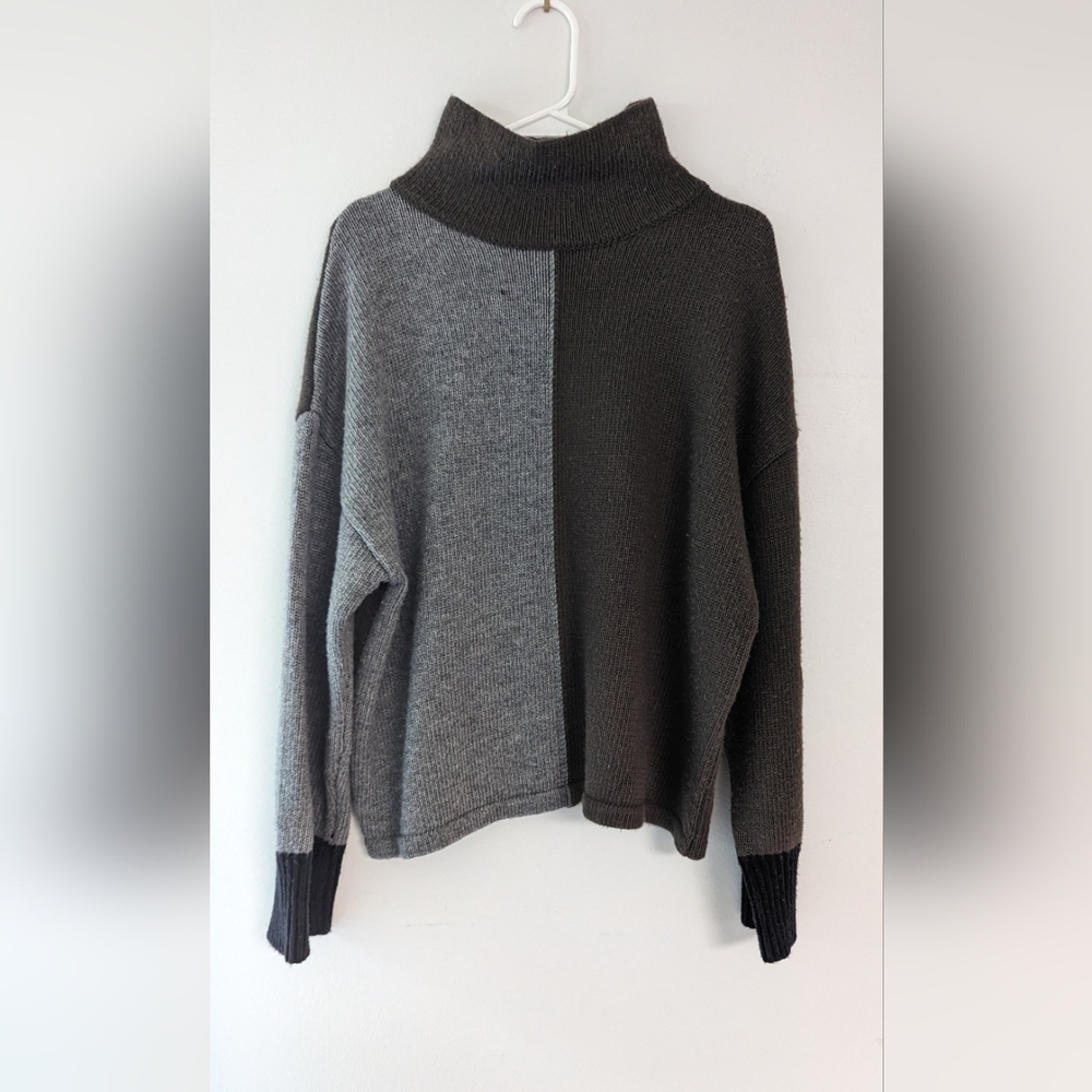 Oak + Fort cowl neck sweater